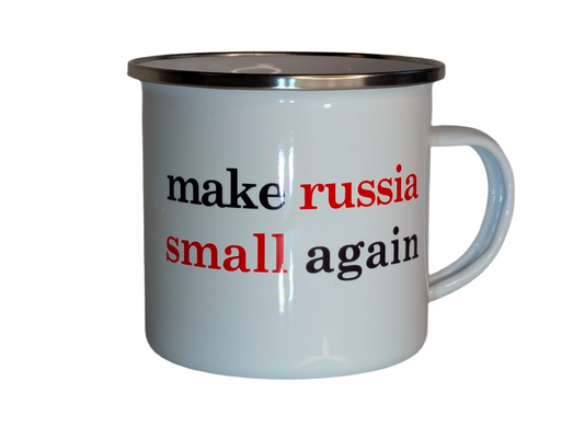 Puodelis “make russia small again”