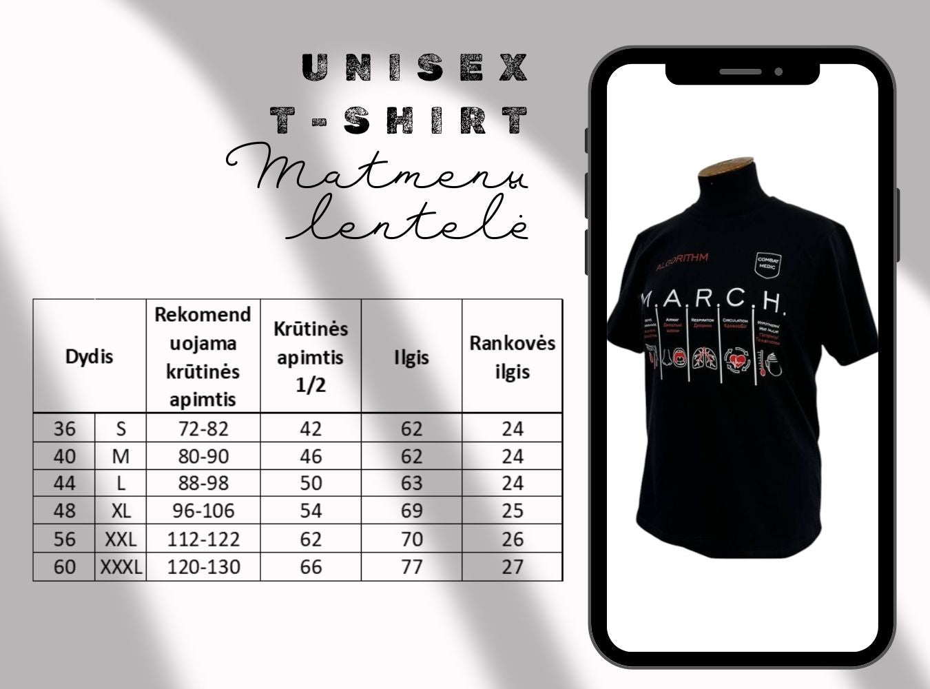 Marškinėliai „Lietuvos ir Ukrainos vienybė“