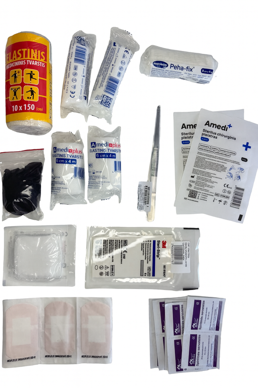 Asmeninis kasdienis pirmosios pagalbos rinkinys (boo boo kit)