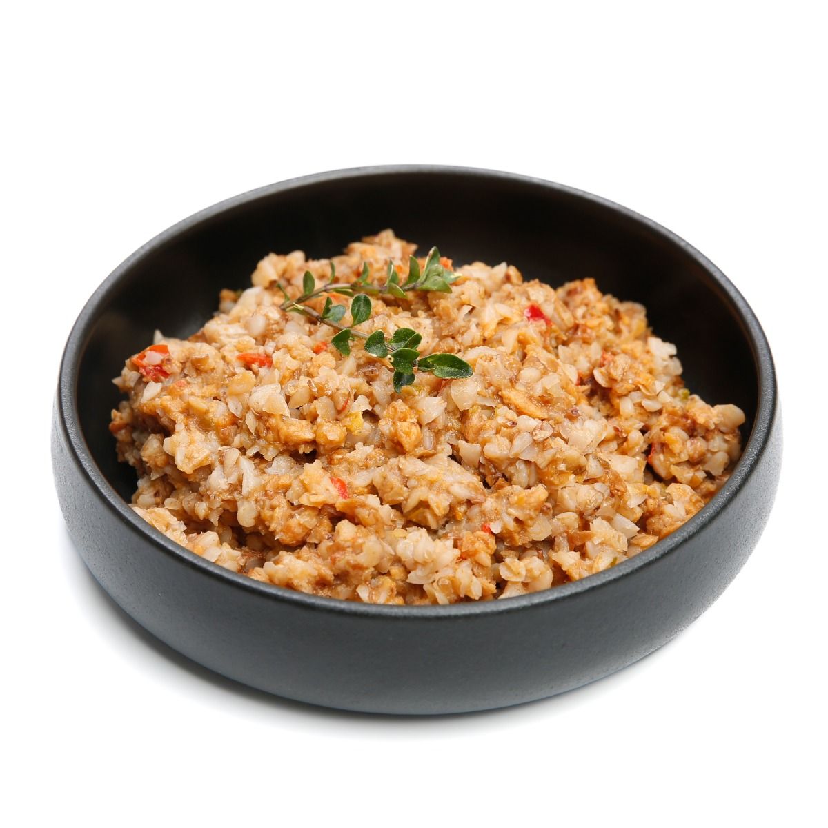 Tactical food buckwheat with chicken