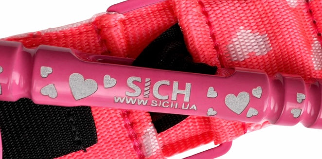 SICH Turniketas (Ukraina) rožinis su širdutėmis