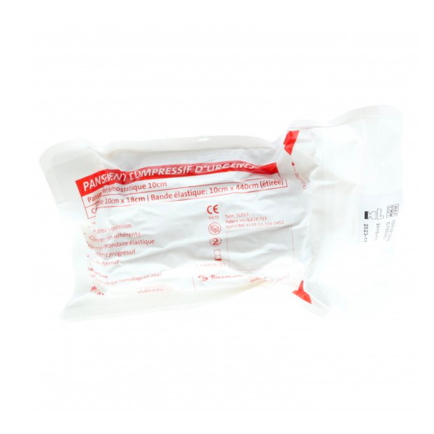 4″ (10cm) Elastic Compression Bandage - White