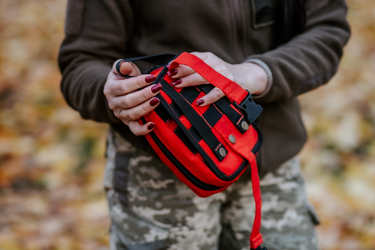 IFAK Pirmosios Medicinos Pagalbos priemonių dėklas (įvairių spalvų)