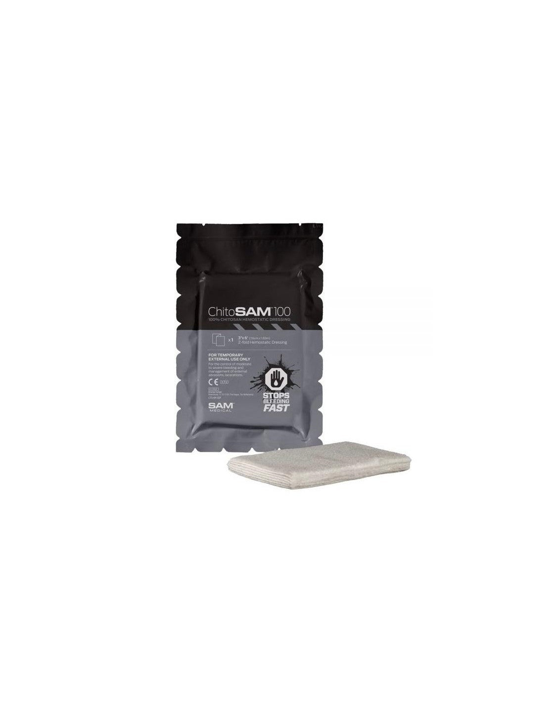 ChitoSAM™ 100 hemostatinis tvarstis