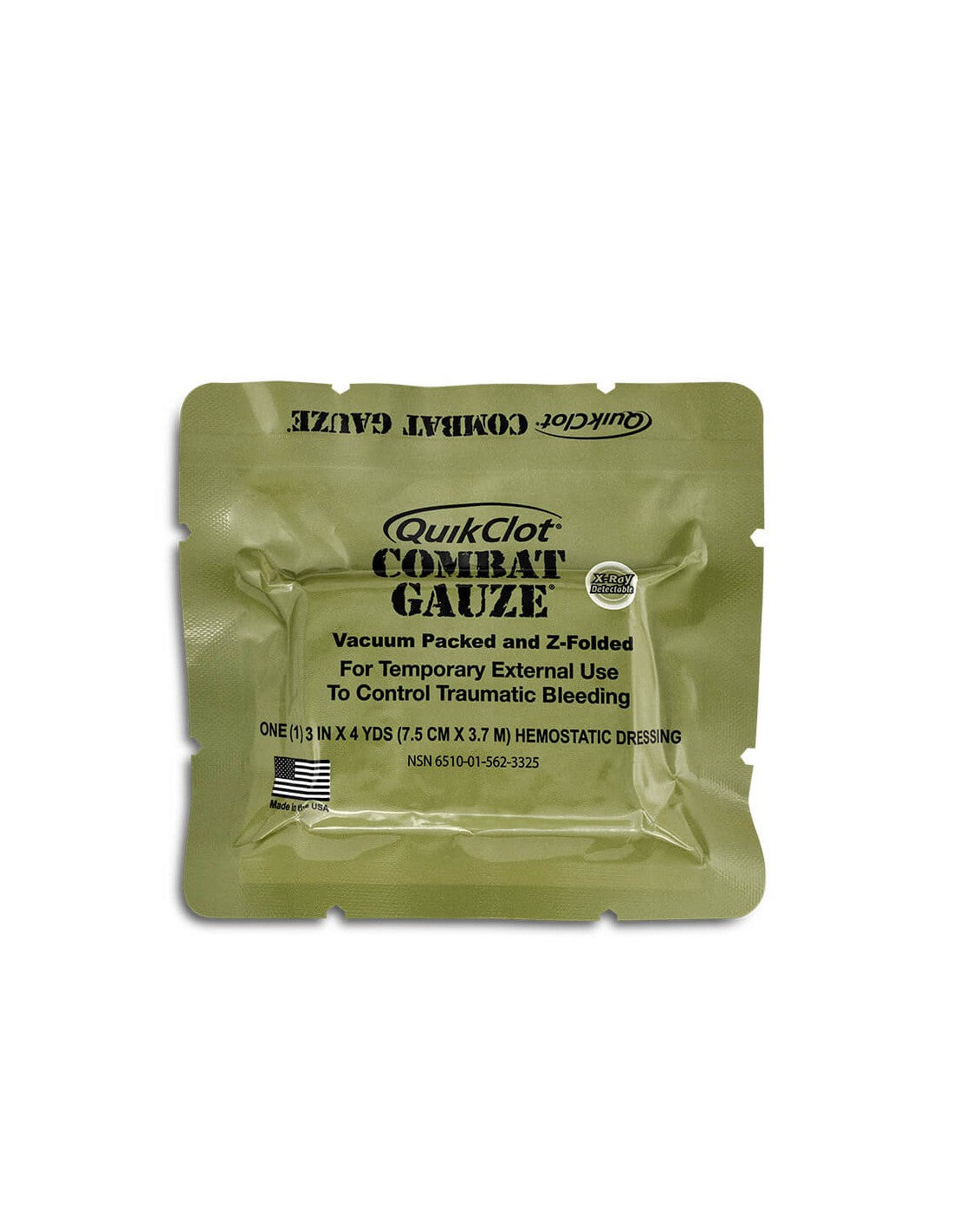 Hemostatinis tvarstis QuikClot Combat Gauze