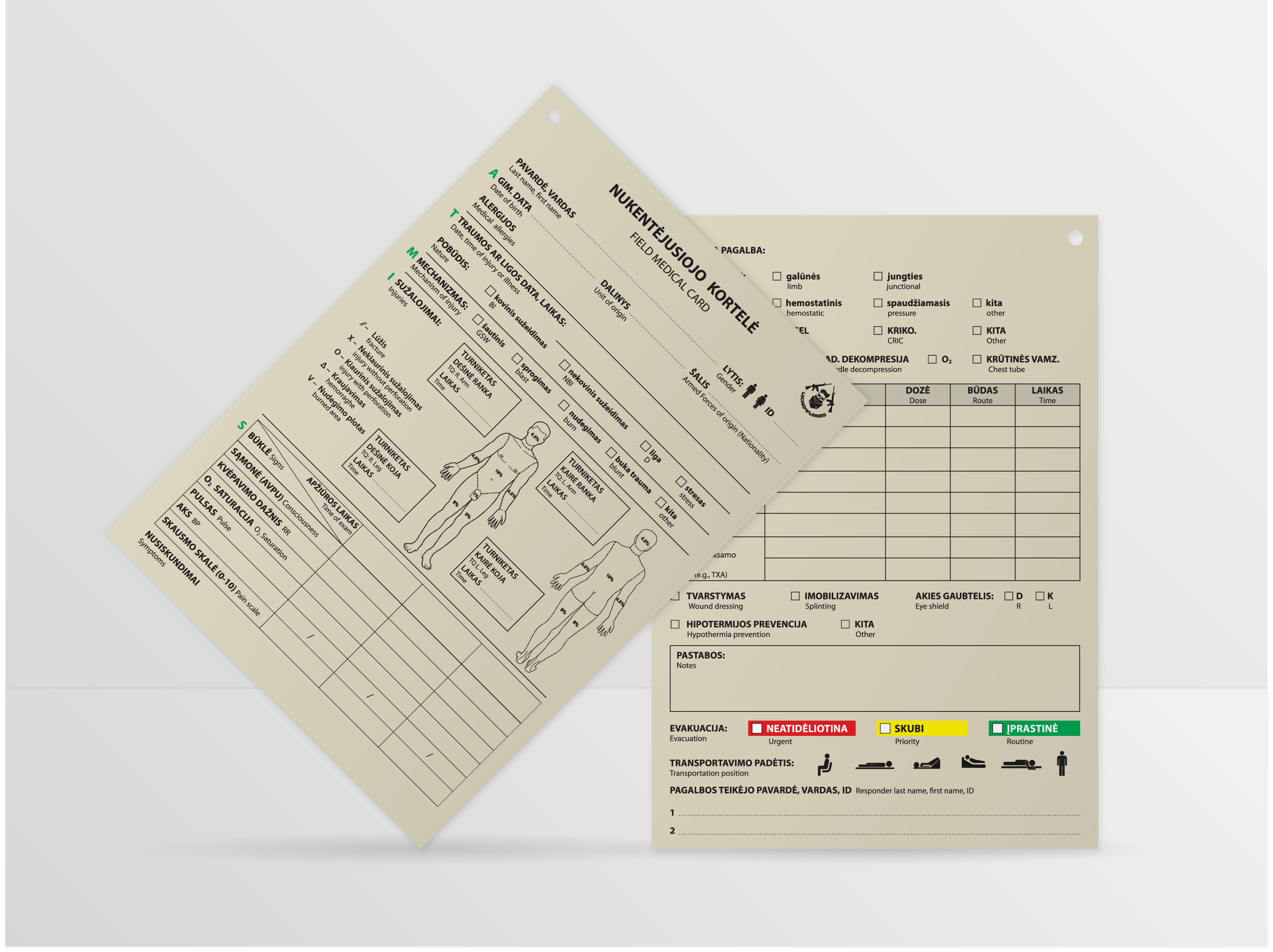 Casualty card – Parakomanai