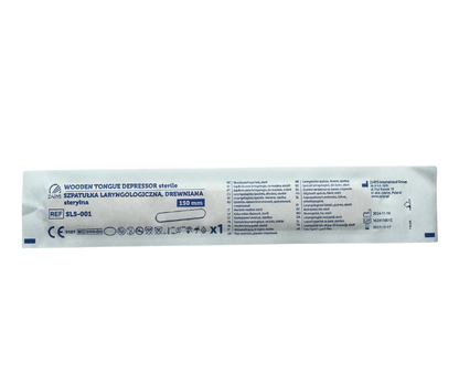 ZARYS sterilus medinis liežuvio prispaudėjas 150 mm